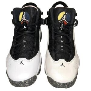 Air Jordan 6 Rings GS "Grind Rubber" White/Black DV3178-100 Youth 5Y | NWT